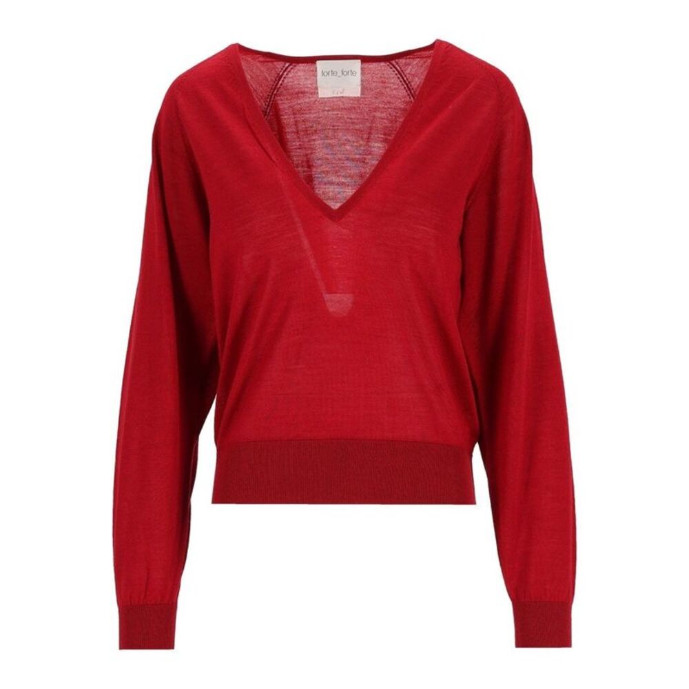 Forte_Forte Women V-Neck Sweater